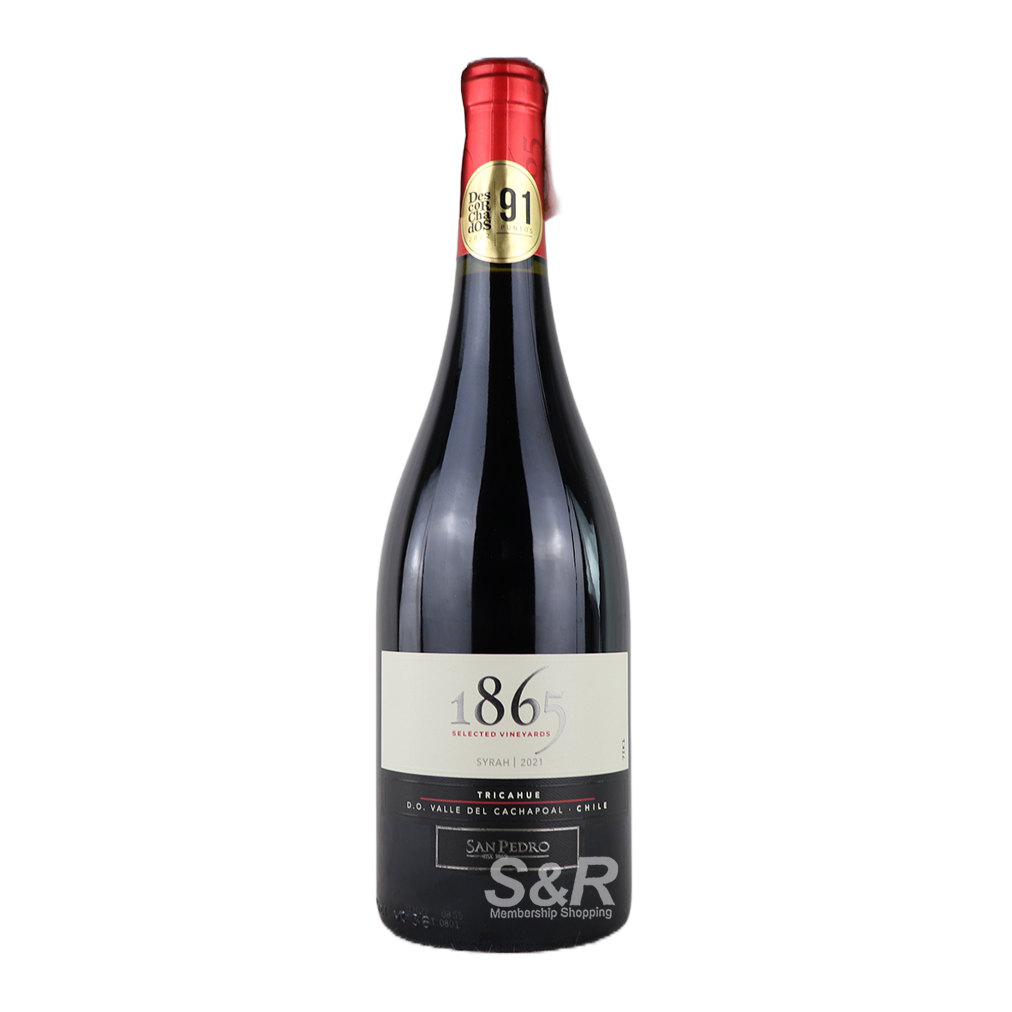 1865 Syrah Tricahue Red Wine 750mL